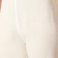 InWeave White Long Anarkali Kurta Pant Set - Swadesiicart