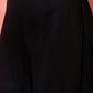 InWeave Black V-Neck Flared Kurta Short Palazzo Set - Swadesiicart