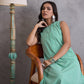 InWeave Green Small Check Kurta Set - Swadesiicart