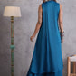 InWeave Peacock Blue Kurta Set - Swadesiicart