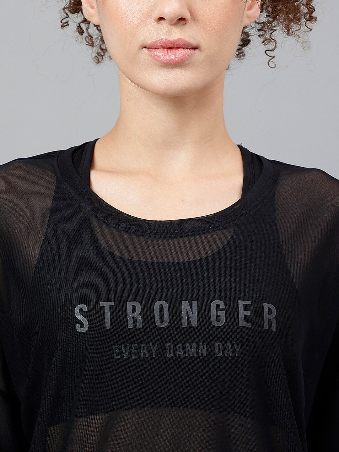 MKH Typography Printed Relaxed Fit Dri-FIT T-shirt - Swadesiicart