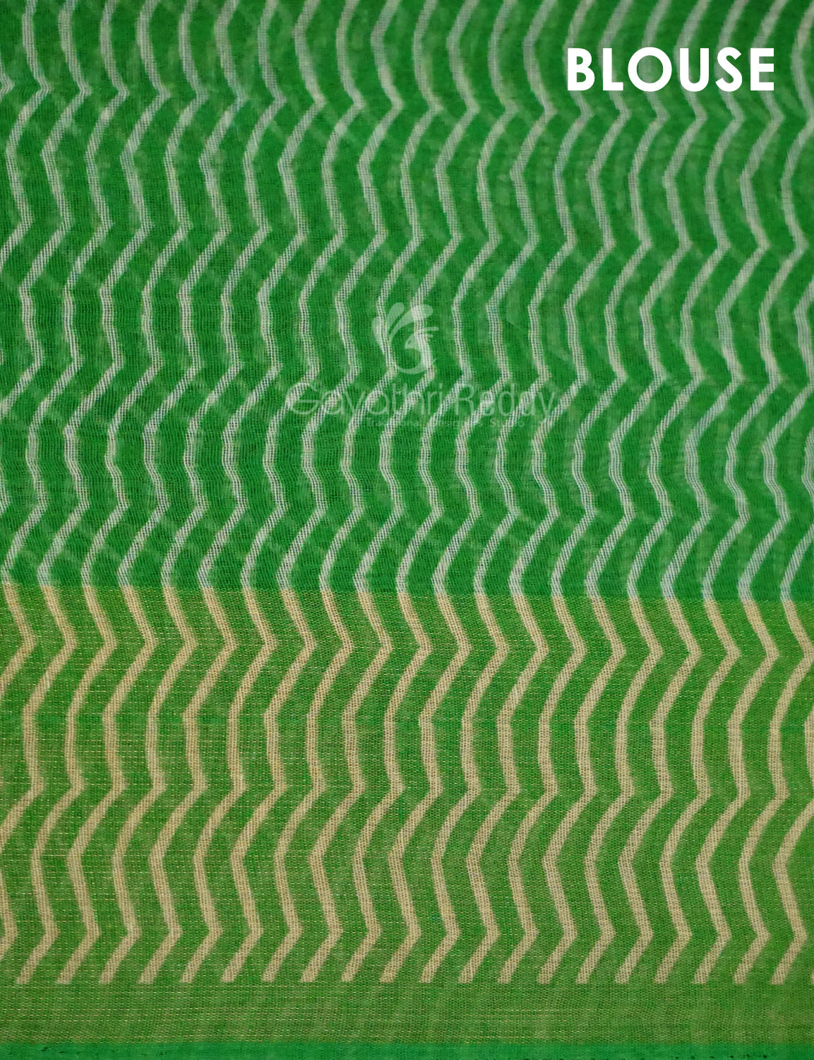 Shades of Parrot Green Leheriya Print Semi Chanderi Saree By Gayathri Reddy Designer Studio | Swadesiicart