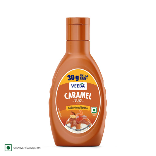 Veeba Caramel Bliss Syrup - Swadesiicart