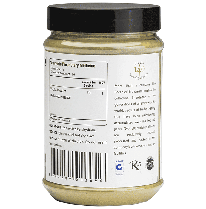 Bixa Botanical Vasaka Powder | Swadesiicart