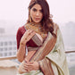 Kalini Ethnic Motifs Woven Design Zari Silk Cotton Banarasi Saree | Swadesiicart