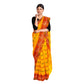 Exclusive Collection 100% Pure Cotton Yellow Tant Saree With Hand Weaving Work - Swadesiicart