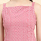 Kalini Ethnic Motifs Embroidered Chikankari Georgette Kurta | Swadesiicart