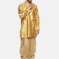 Sethukrishna Gold-Coloured Embroidered Dhoti Pant For Men | Swadesiicart
