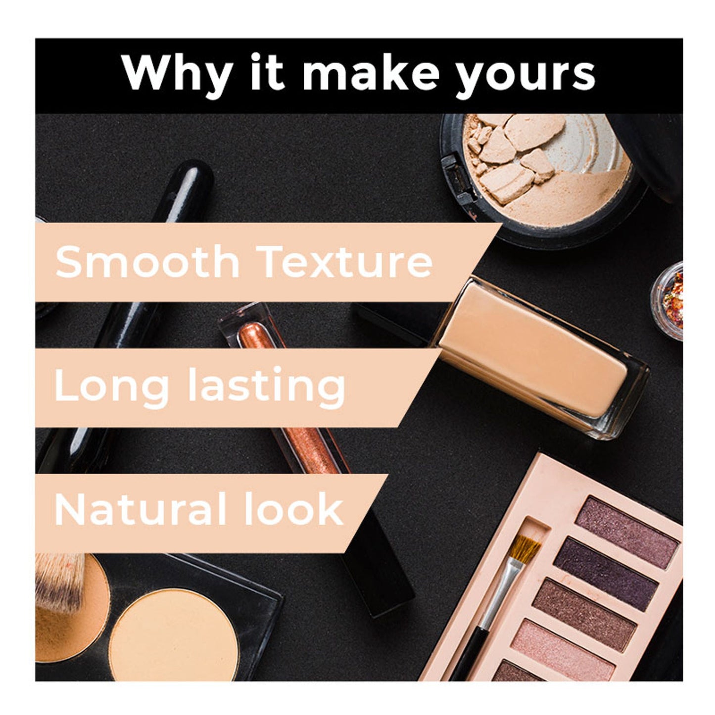 Matt Look Concealer & Anticernes SPF 20 - Natural Beige - Swadesiicart