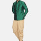 Sethukrishna Men Beige Solid Dhoti Pant | Swadesiicart