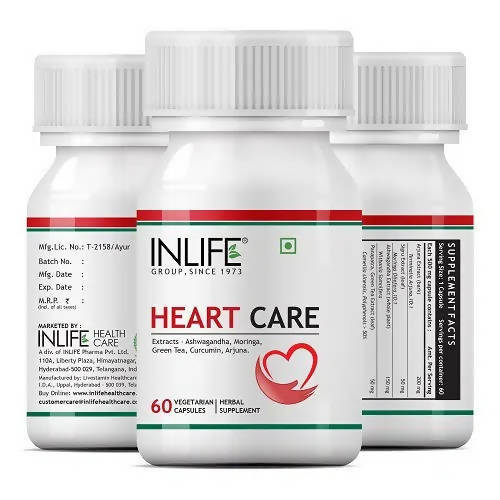 Inlife Heart Care Capsules - Swadesiicart