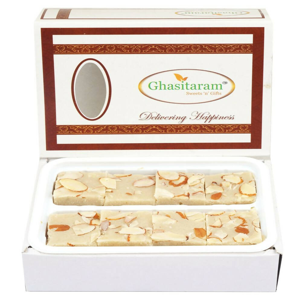 Ghasitaram Pure Badam Barfi | Swadesiicart