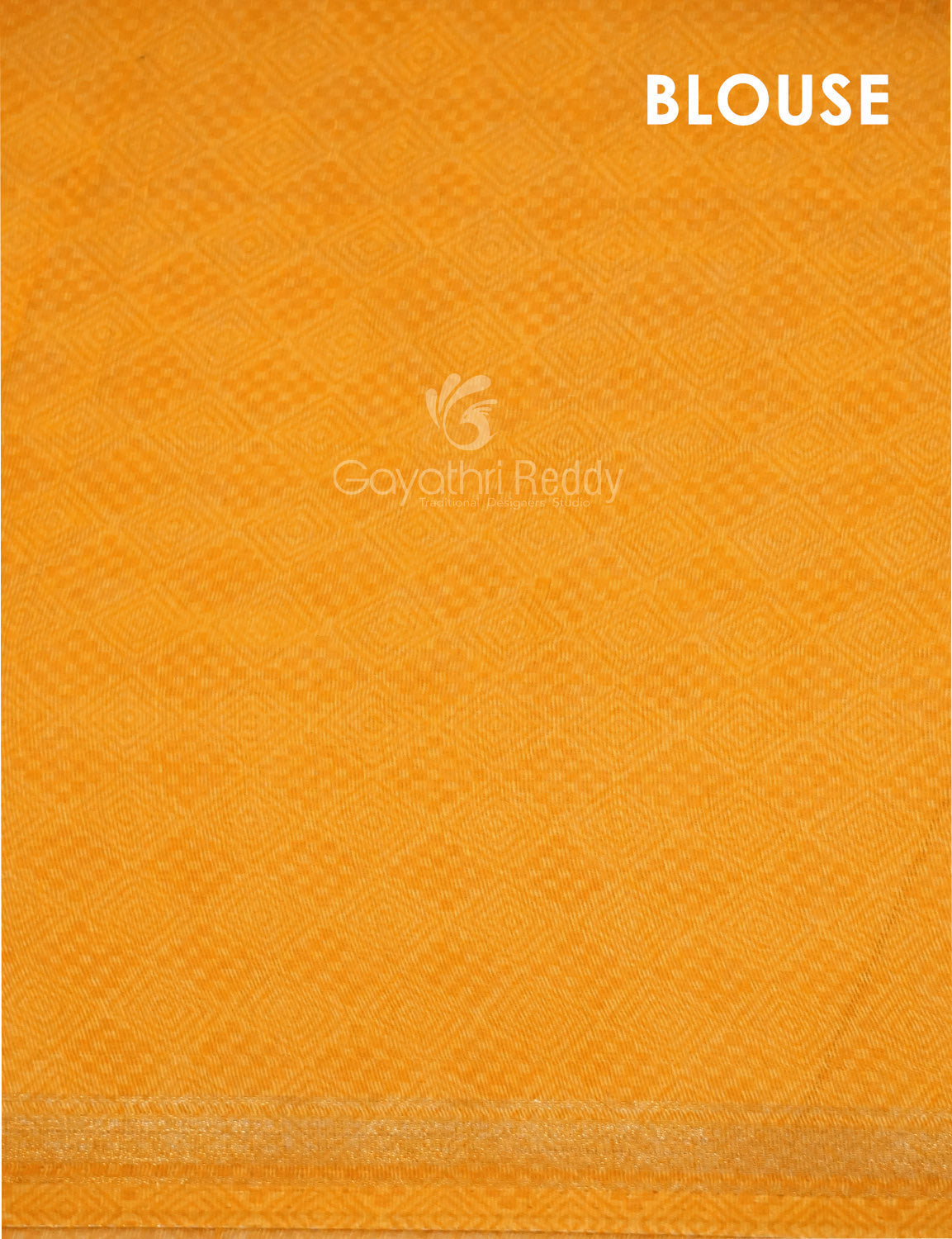 Combo of White and Yellow Patan Patola Semi Chanderi Saree By Gayathri Reddy Designer Studio | Swadesiicart
