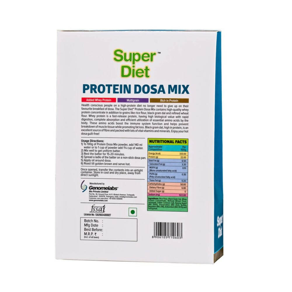 Super Diet Protein Dosa Mix - Swadesiicart
