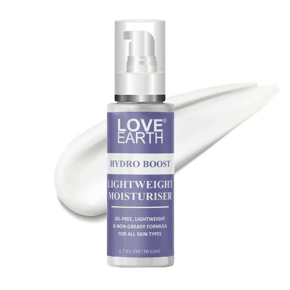 Love Earth Hydro Boost Light Weight Moisturizer - Swadesiicart