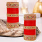Tehzeeb Creations Bridal Bangle Set Wedding Chuda Designer Chura Fashion Choora For Women - Swadesiicart