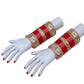 Tehzeeb Creations Bangle Set for Women (Red) - Swadesiicart