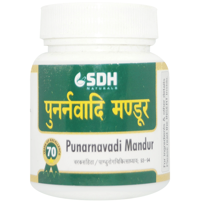 SDH Naturals Punarnavadi Mandur Tablets | Swadesiicart