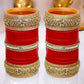 Tehzeeb Creations Bridal Bangle Set Red Designer Chura Punjabi Choora Fashion Jewellery Chuda Set - Swadesiicart