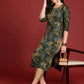 Anouk Women Floral Printed Thread Work Kurta - Swadesiicart