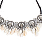 Cardinal Women Oxidised Silver-Toned Ganesh Choker Necklace Jewellery Set | Swadesiicart