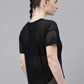 MKH Dri-FIT Typography Printed Drop Shoulder Sleeves T-Shirt - Swadesiicart