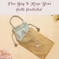 Masq Pink & Gold-Toned Embellished Potli Clutch - Swadesiicart