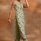 Aks Floral Printed Pure Cotton Straight Kurta with Trousers