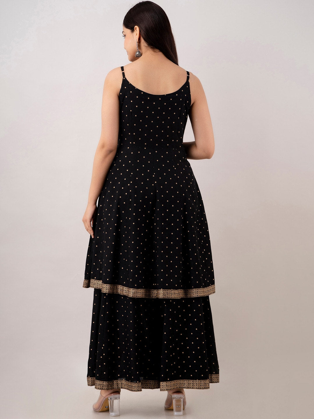 Kalini Women Embroidered Kurta With Sharara & Dupatta | Swadesiicart