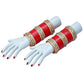 Tehzeeb Creations Bridal Bangle Set Red Golden & White Stone Chura Designer Fashion Choora Punjabi Chuda Set - Swadesiicart
