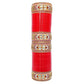 Tehzeeb Creations Bridal Bangle Set Designer Golden White & Red Stone Chuda Dulhan Wedding Choora Fashion Chura For Women - Swadesiicart