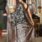 Shree Shyam Fashion Turquoise Silk Saree