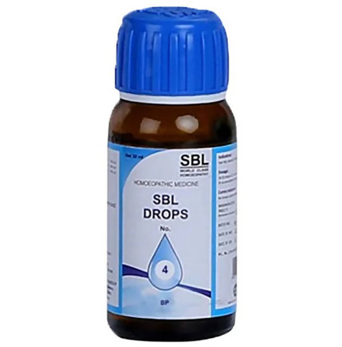 SBL Homeopathy Drops No. 4 - Swadesiicart