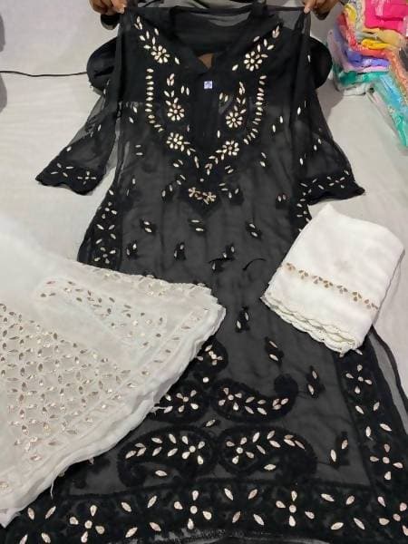 Arfa Fashion House New Collection Of Chikankari Gota Patti Lovers | Swadesiicart