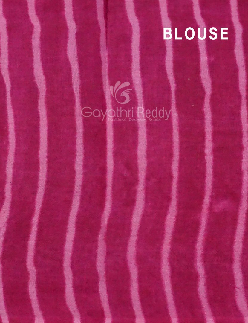Block Print Baby Pink Coloured Mulmul Cotton Saree By Gayathri Reddy Designer Studio | Swadesiicart