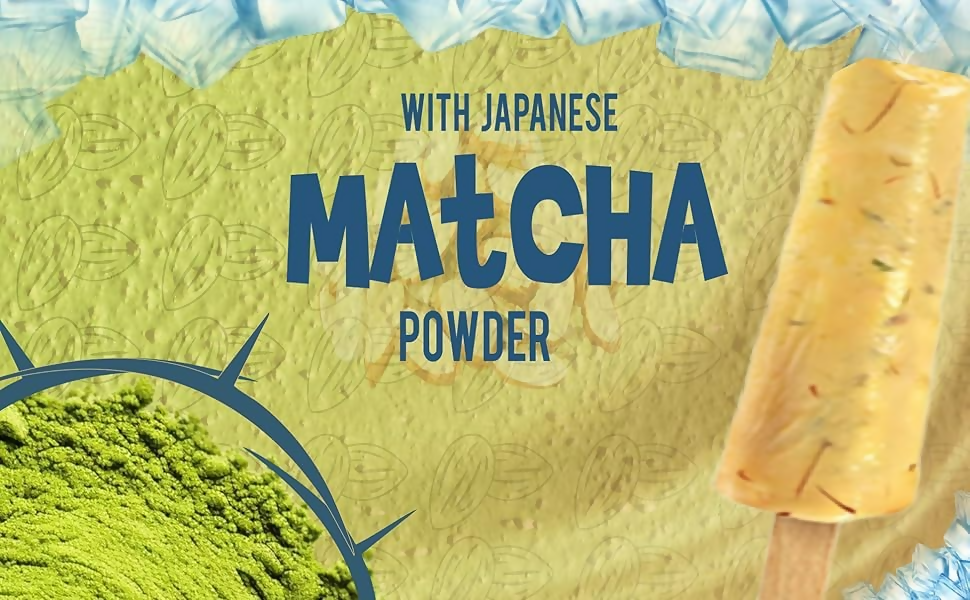 Eteasy Japanese Matcha Sonti Mix Milk Drink Kashmiri Kesar Saffron Mix Powder | Swadesiicart