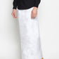 Sethukrishna Men White Double Layer Readymade Dhoti With Pocket | Swadesiicart