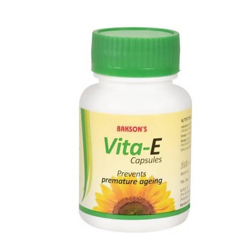 Bakson's Vita-E Capsules | Swadesiicart