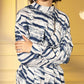 Blue Crepe Digital Printed Top With Matching Trouser - Shivani
