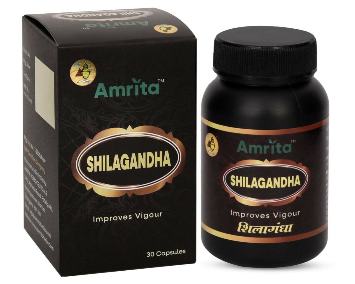 Amrita Shilagandha Capsules - Amrita Herboceuticals