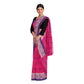Exclusive Collection 100% Pure Cotton Pink Tant Saree With Hand Weaving Work - Swadesiicart