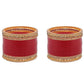 Tehzeeb Creations Bridal Bangle Set Wedding punjabi chuda, Designer chura CZ Stone Maroon Color Choora Set for Women - Swadesiicart