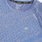 Alcis Men Heather Anti-Static Slim-Fit Round Neck Swadesiicartnce Running T-Shirt | Swadesiicart