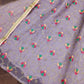 Jyoti Fashion Beautiful Purple Organza Silk Embroidered Kids Lehenga Choli Set | Swadesiicart