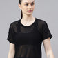MKH Typography Printed Relaxed Fit Dri-FIT Sports T-shirt - Swadesiicart