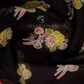 Shades of Black With Block Design Pure Kota Cotton Saree By Gayathri Reddy Designer Studio | Swadesiicart