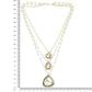 Beaded Layered Kundan Necklaces - Ruby Raang