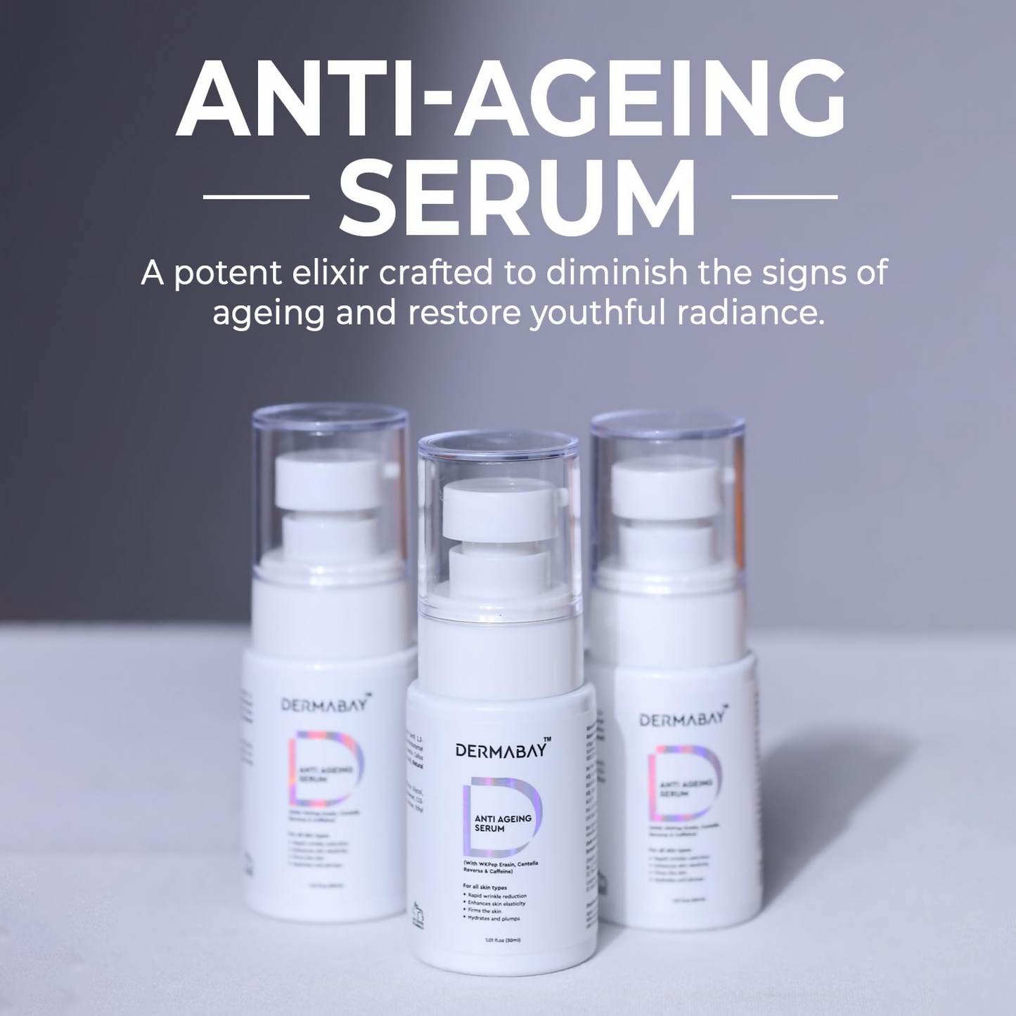 Dermabay Anti-Ageing Serum Radiance for all skin types | Swadesiicart