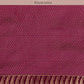 Anouk Purple Cotton Blend Solid Banarasi Saree | Swadesiicart