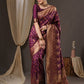 Anouk Woven Design Zari Banarasi Saree | Swadesiicart